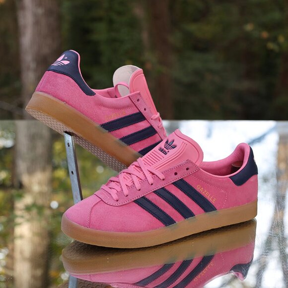 Adidas Gazelle 85 Bliss Pink Dark Blue - Picture 2 of 13